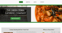 Desktop Screenshot of greenzebracatering.com